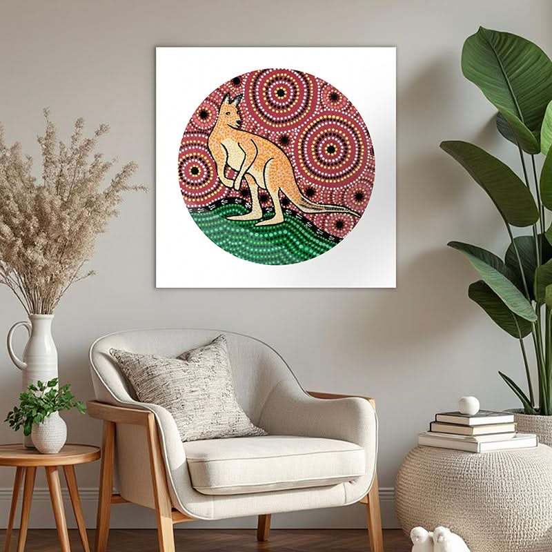 Big Red Kangaroo by Faith McLeod