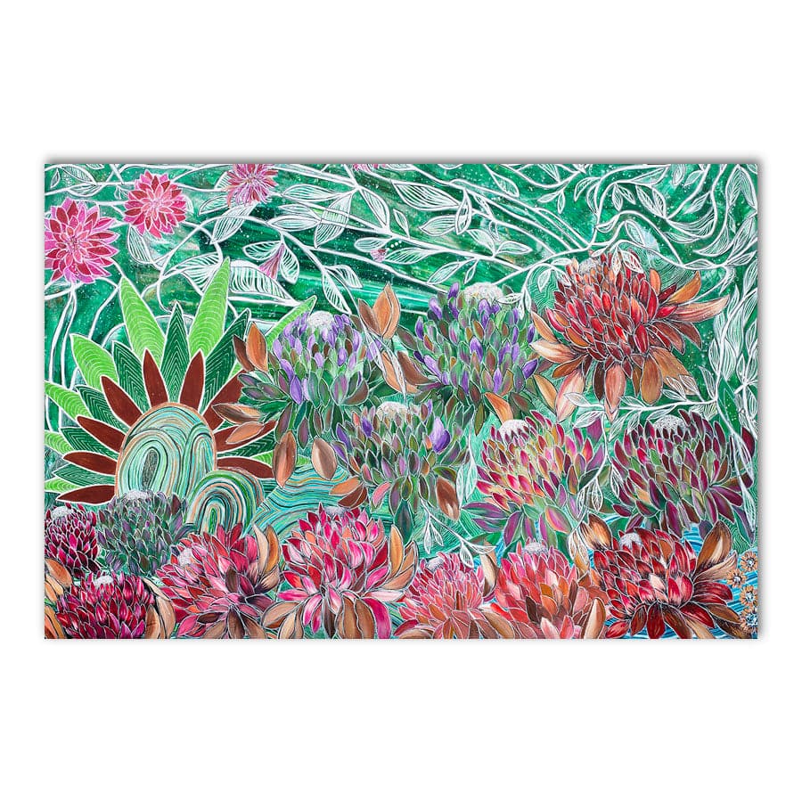 Autumn Blooms by Tracey Adele