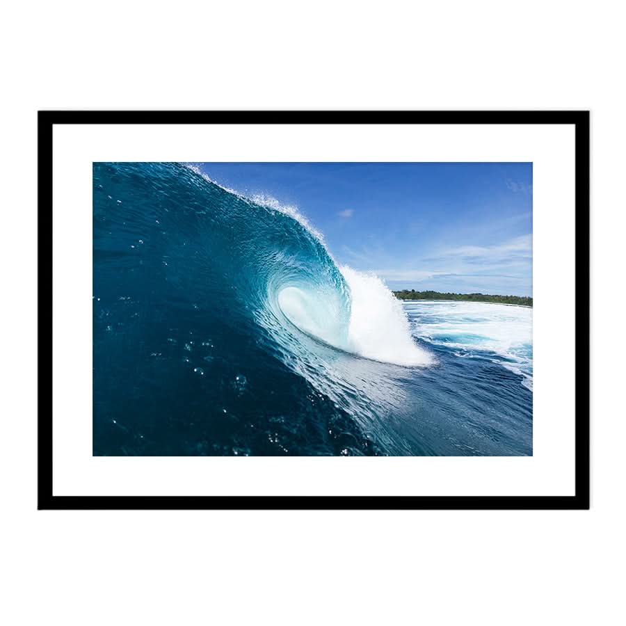 Mentawai Barrel by Stuart McAndrew