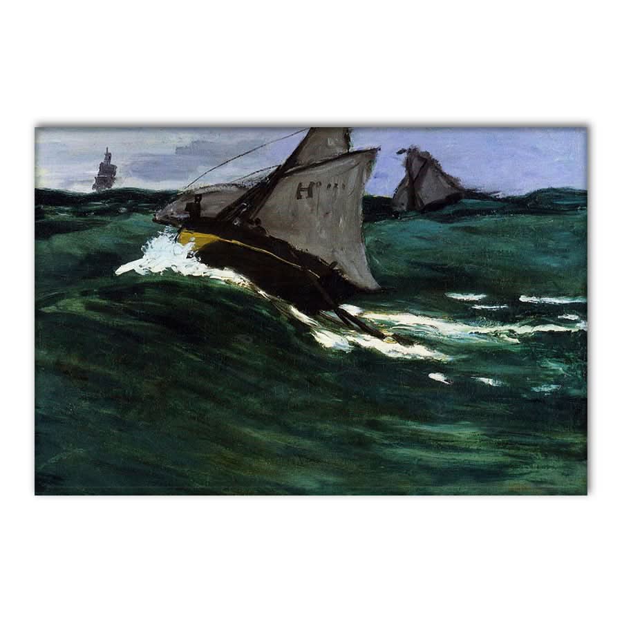 The Green Wave by Claude Monet