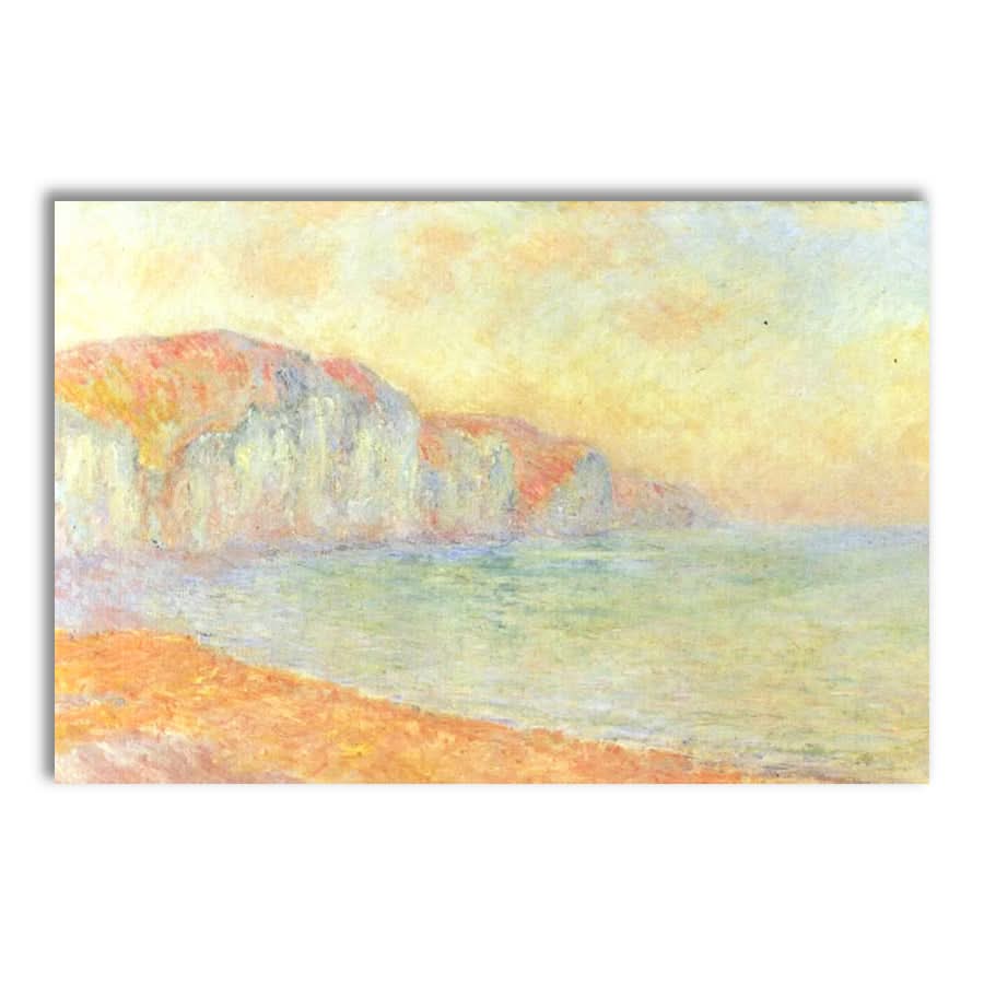 Cliffs at Pourville by Claude Monet