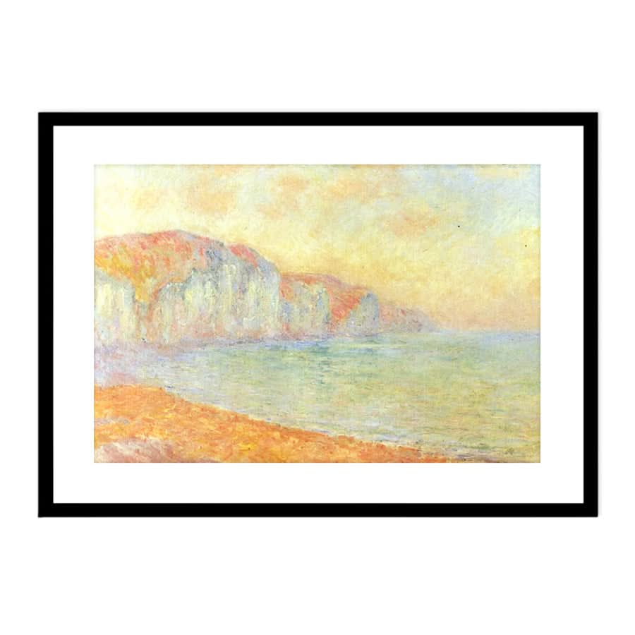 Cliffs at Pourville by Claude Monet