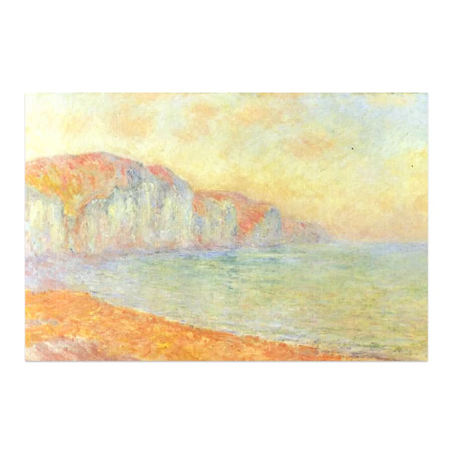 Cliffs at Pourville by Claude Monet