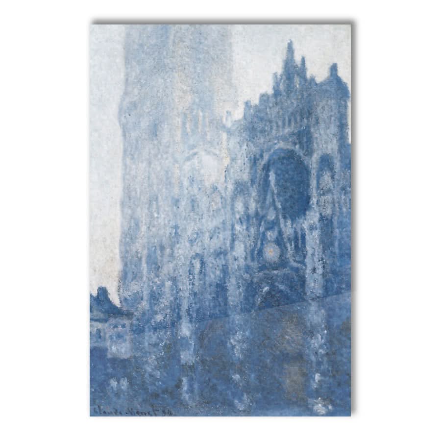 The Cathedral of Rouen, Portal and Albanturm in the Dämmerung by Claude Monet