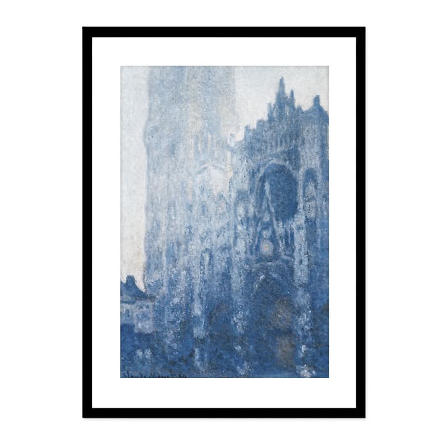 The Cathedral of Rouen, Portal and Albanturm in the Dämmerung by Claude Monet