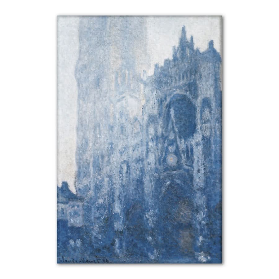 The Cathedral of Rouen, Portal and Albanturm in the Dämmerung by Claude Monet