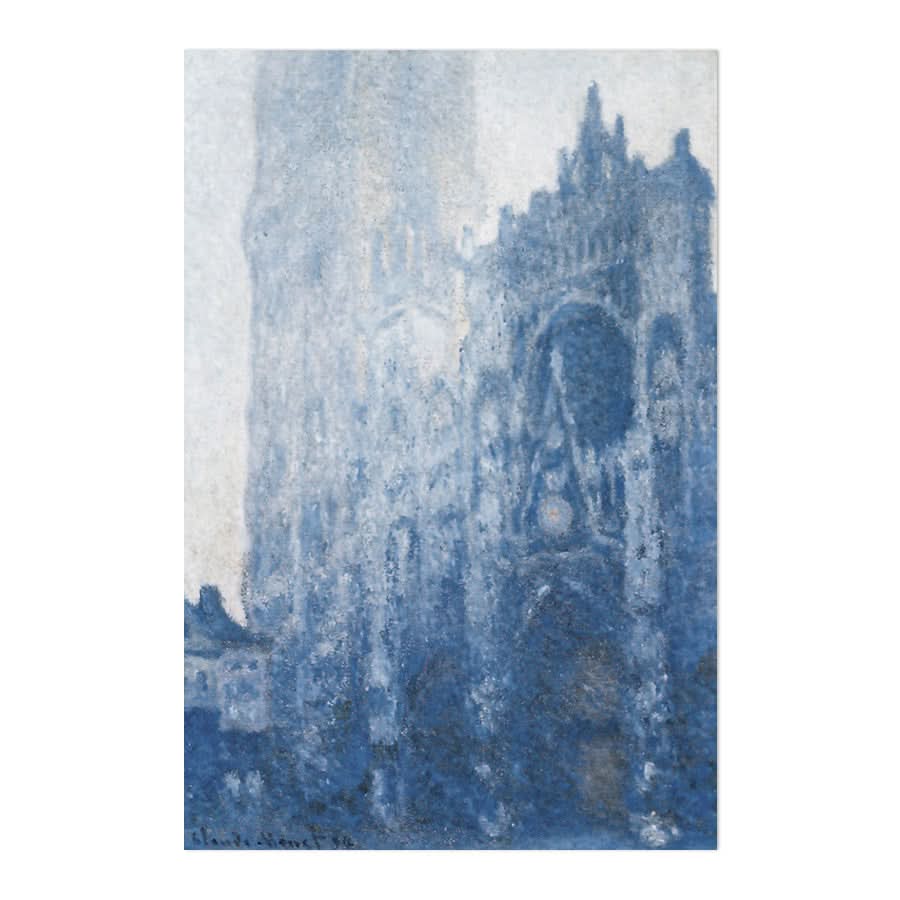 The Cathedral of Rouen, Portal and Albanturm in the Dämmerung by Claude Monet