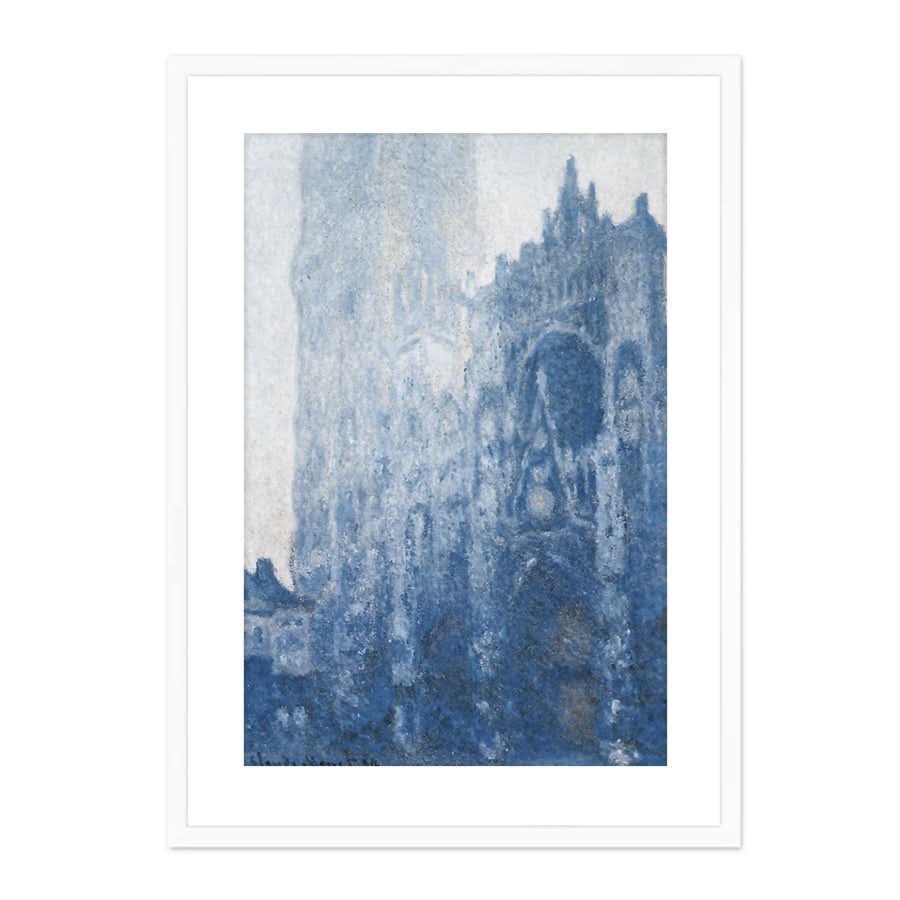 The Cathedral of Rouen, Portal and Albanturm in the Dämmerung by Claude Monet