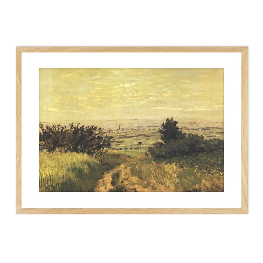 View to the Plain of Argenteuil by Claude Monet