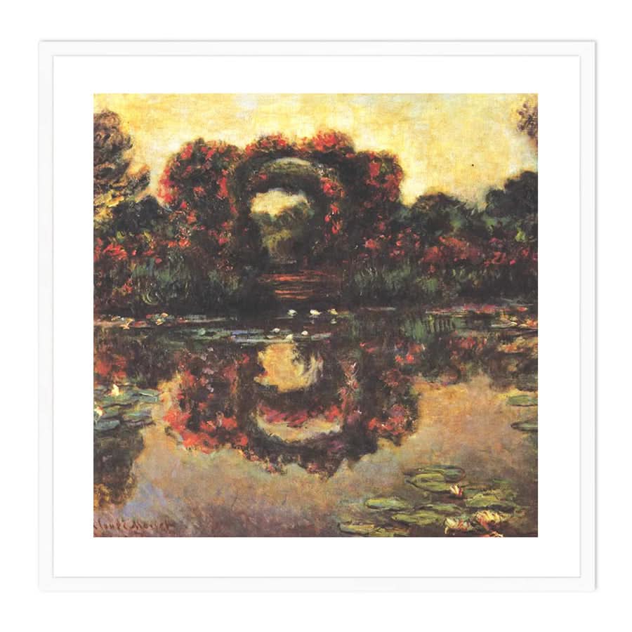 Flowering Arches, Giverny by Claude Monet