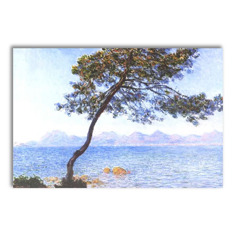 Cap de Antibes on the Esterel Mountains by Claude Monet