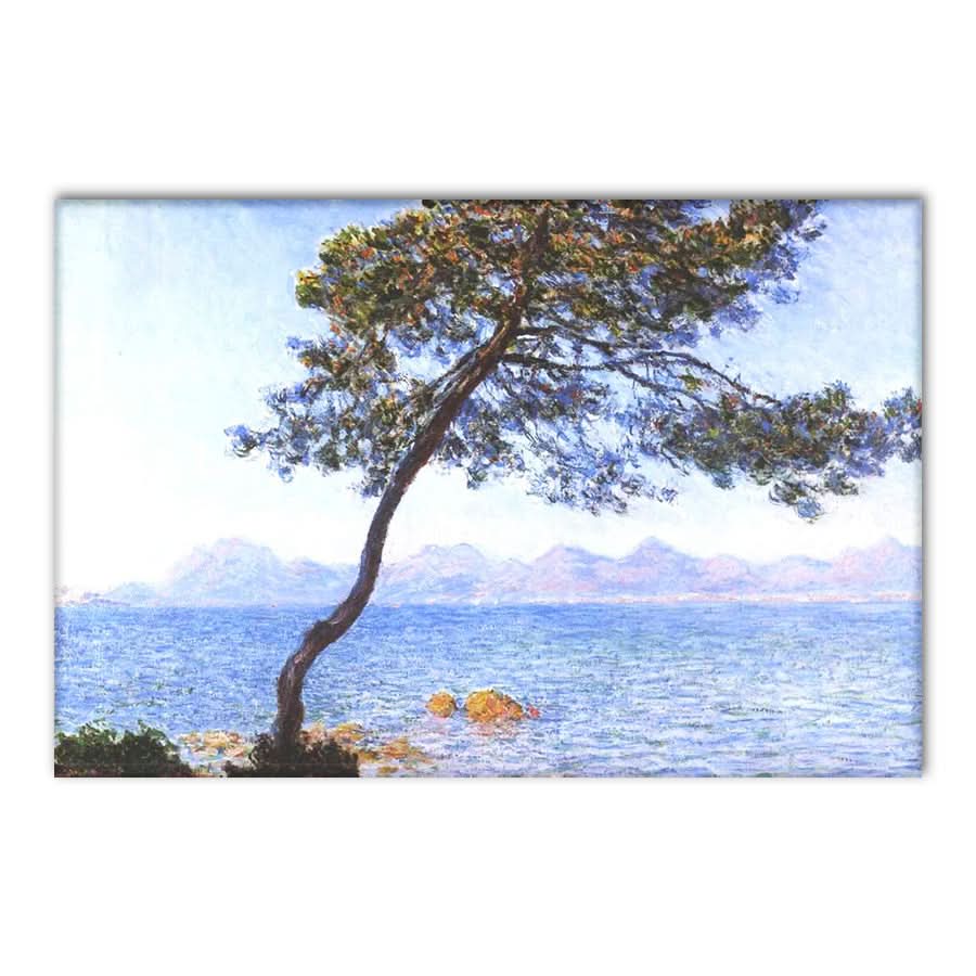 Cap de Antibes on the Esterel Mountains by Claude Monet