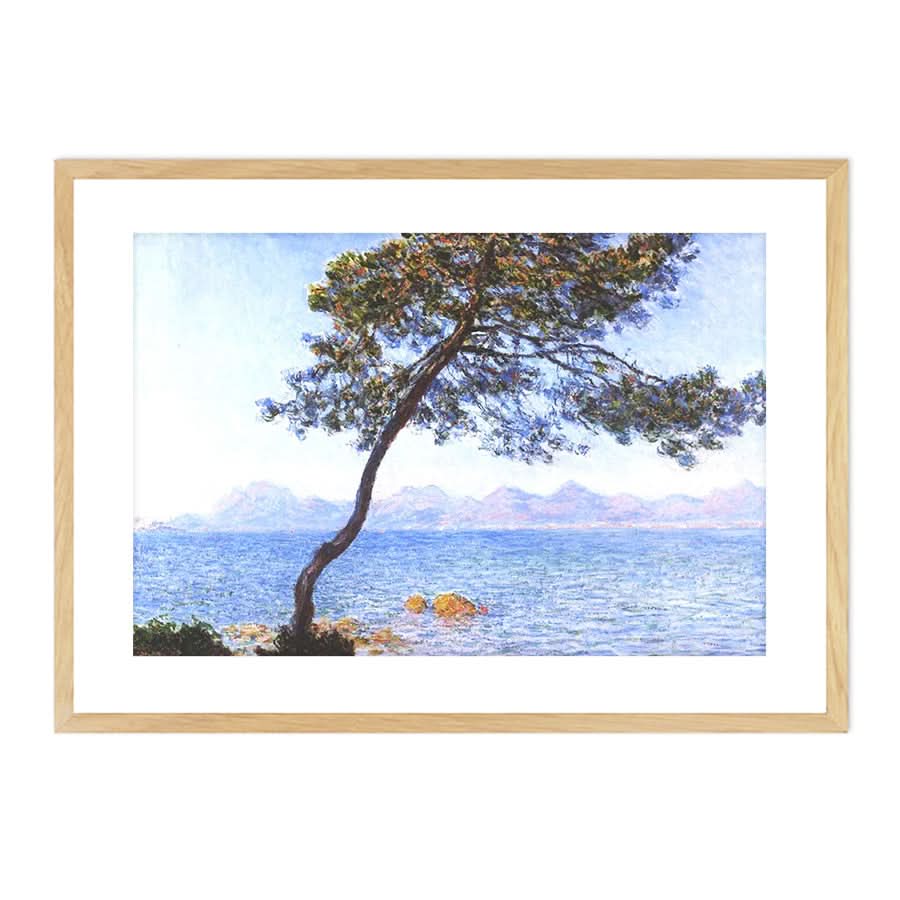 Cap de Antibes on the Esterel Mountains by Claude Monet