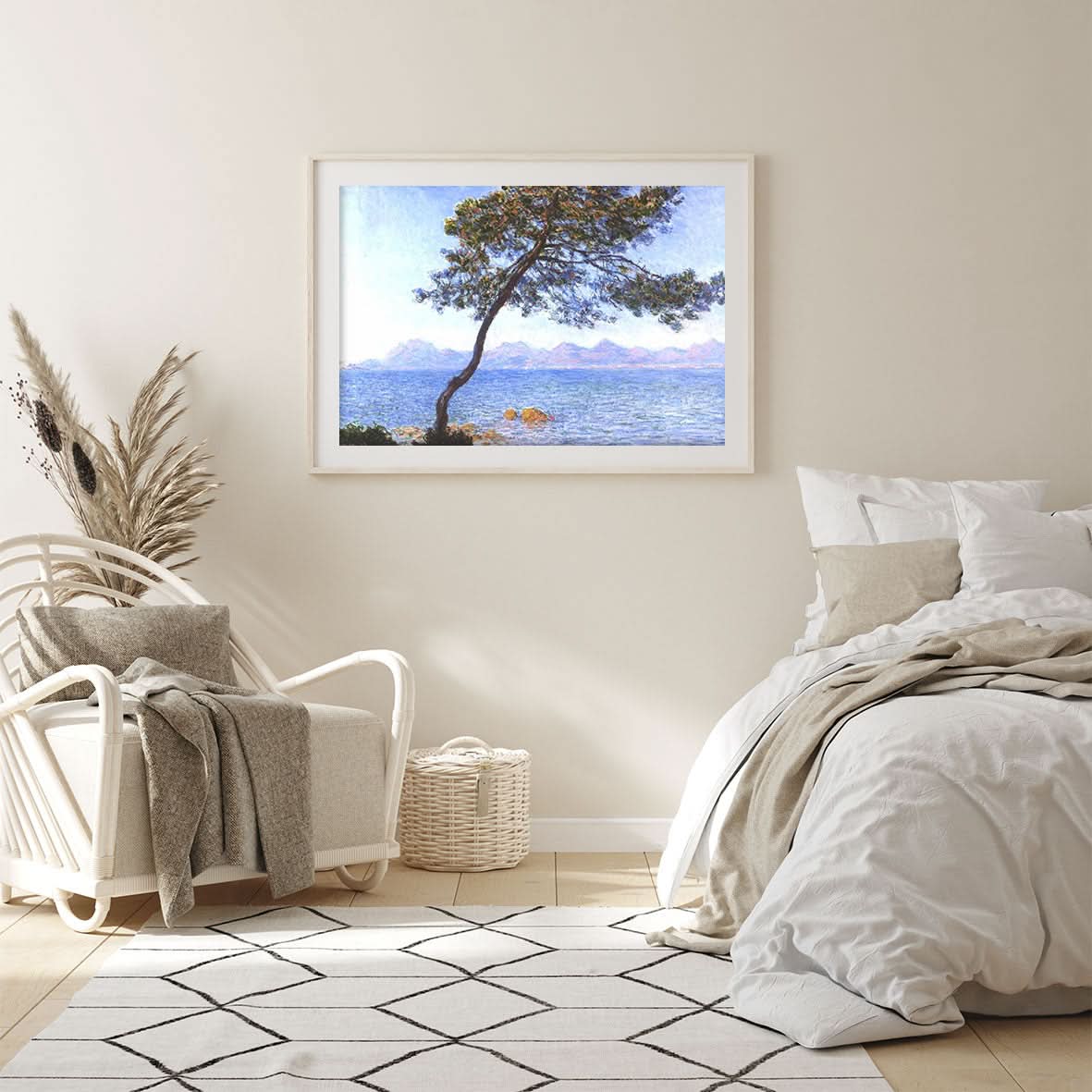 Cap de Antibes on the Esterel Mountains by Claude Monet