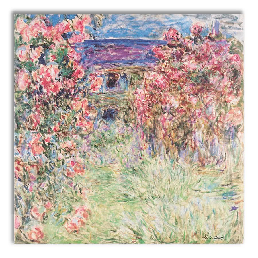 The House Among the Roses by Claude Monet