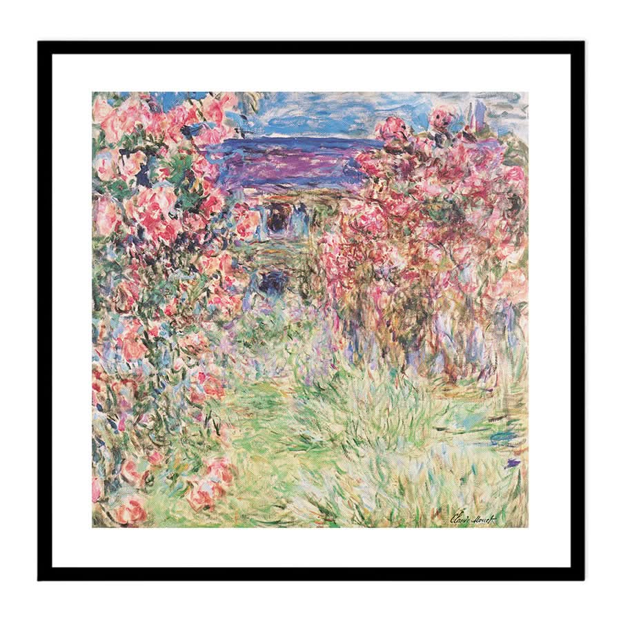 The House Among the Roses by Claude Monet