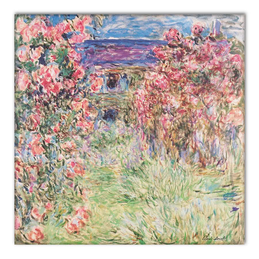 The House Among the Roses by Claude Monet