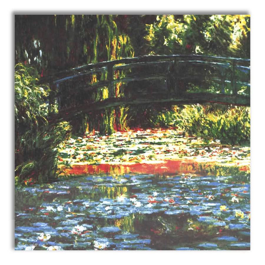 Japanese Bridge in Giverny by Claude Monet