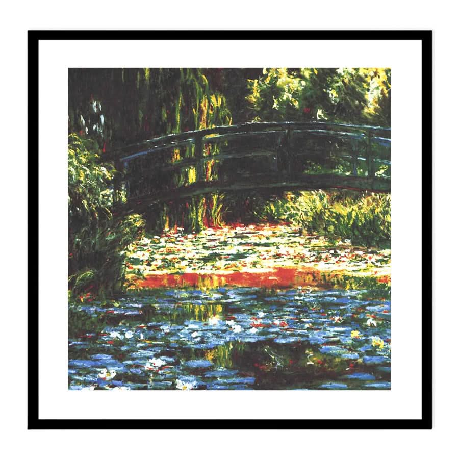 Japanese Bridge in Giverny by Claude Monet