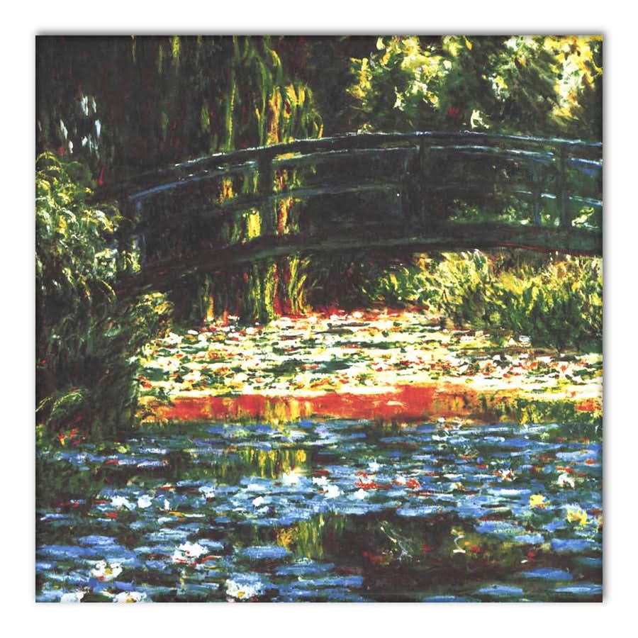 Japanese Bridge in Giverny by Claude Monet