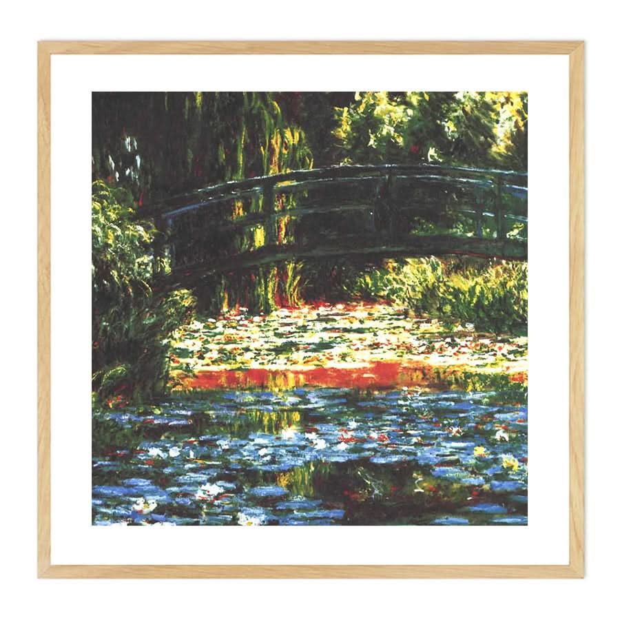 Japanese Bridge in Giverny by Claude Monet