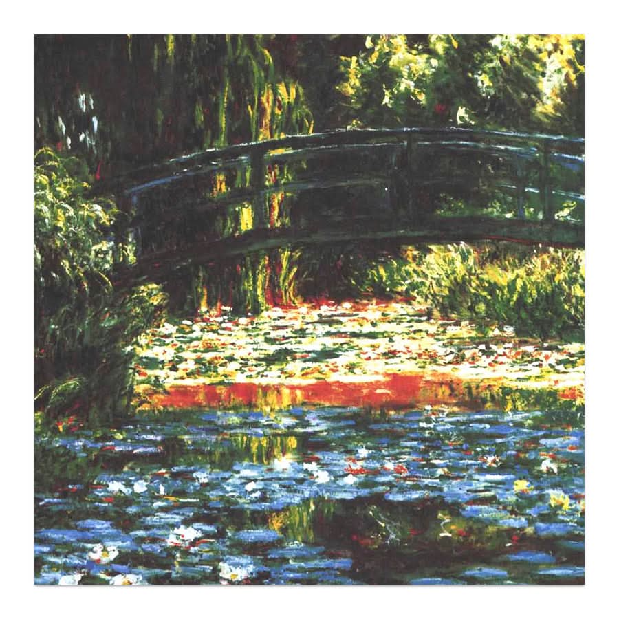 Japanese Bridge in Giverny by Claude Monet