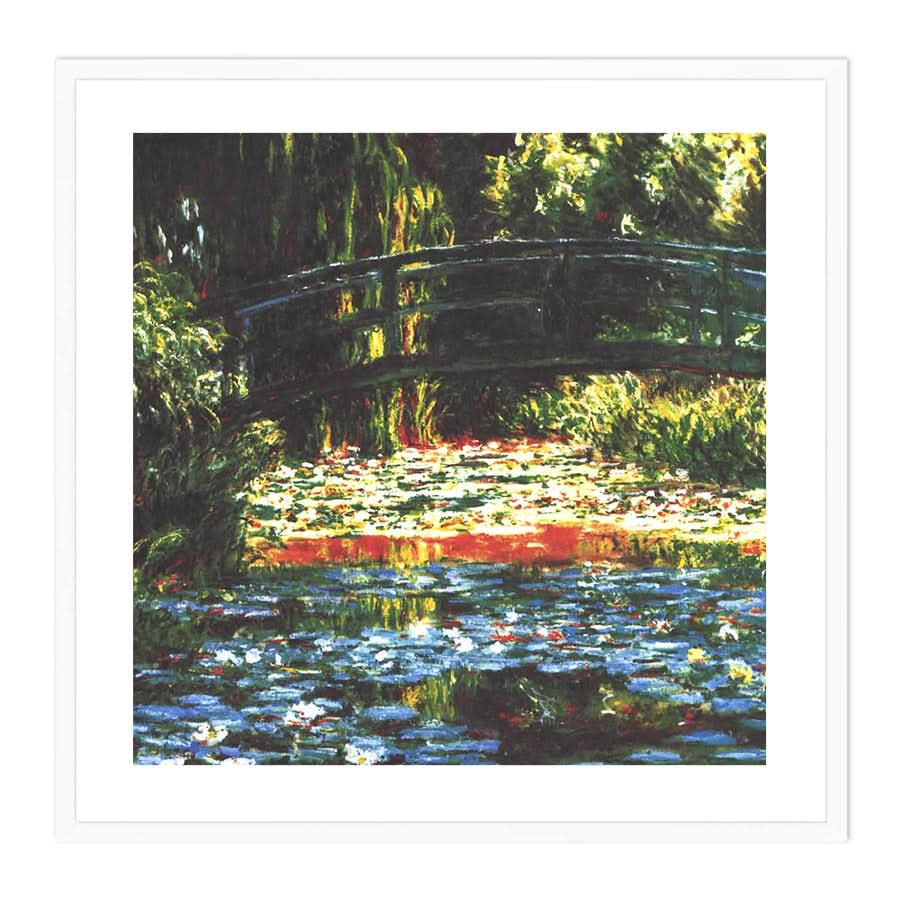 Japanese Bridge in Giverny by Claude Monet