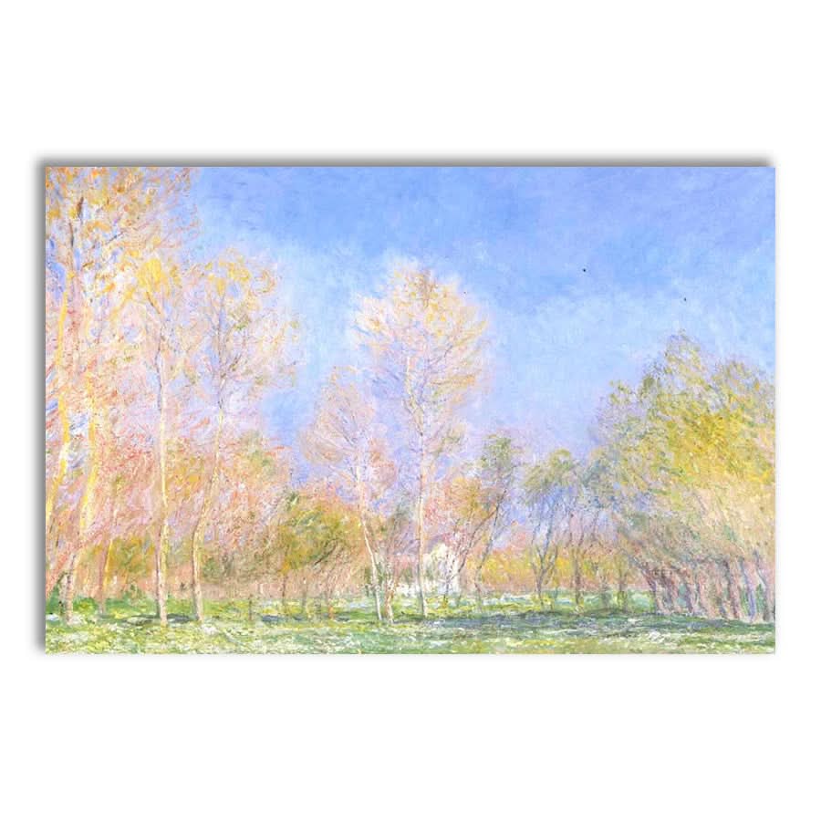 Spring in Giverny by Claude Monet