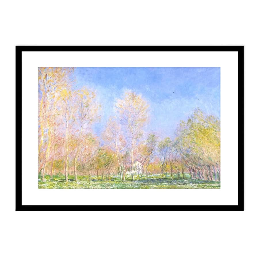 Spring in Giverny by Claude Monet