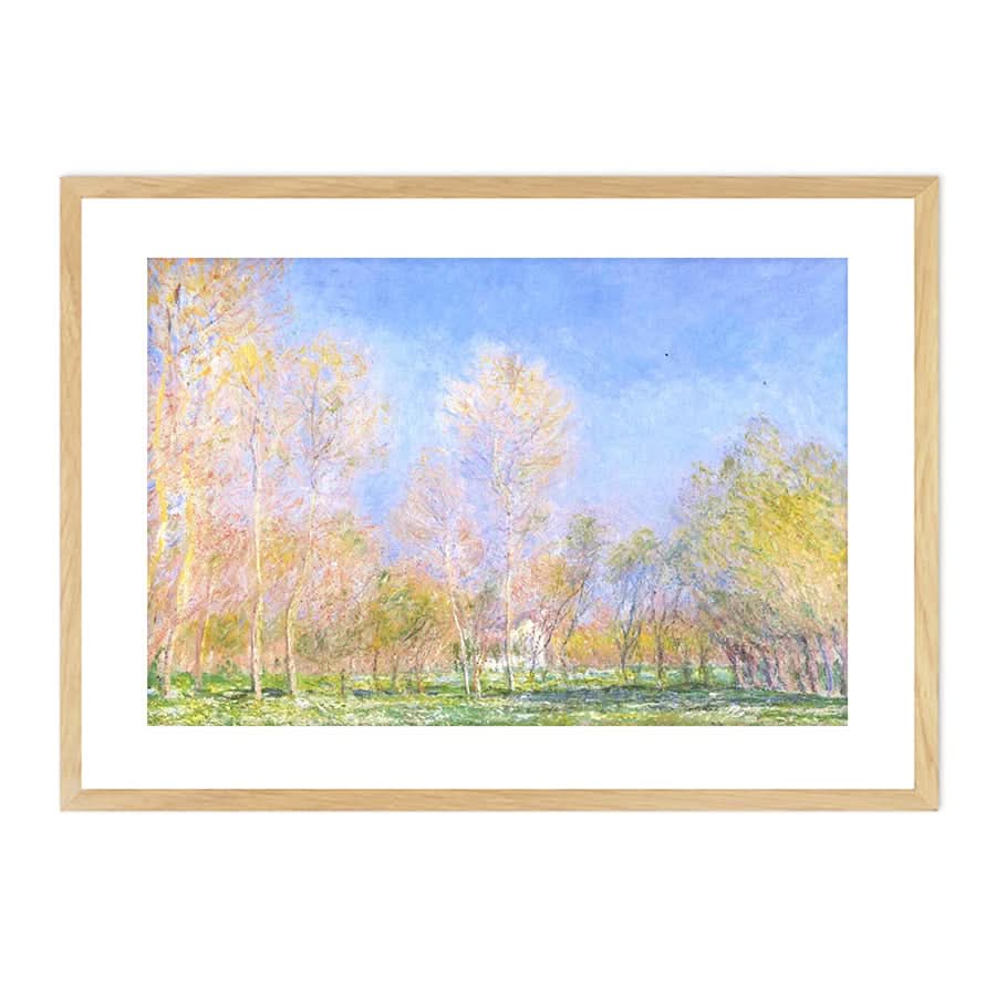 Spring in Giverny by Claude Monet