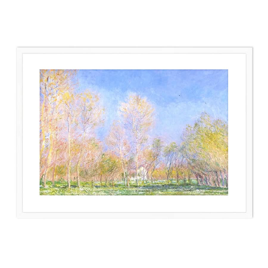 Spring in Giverny by Claude Monet