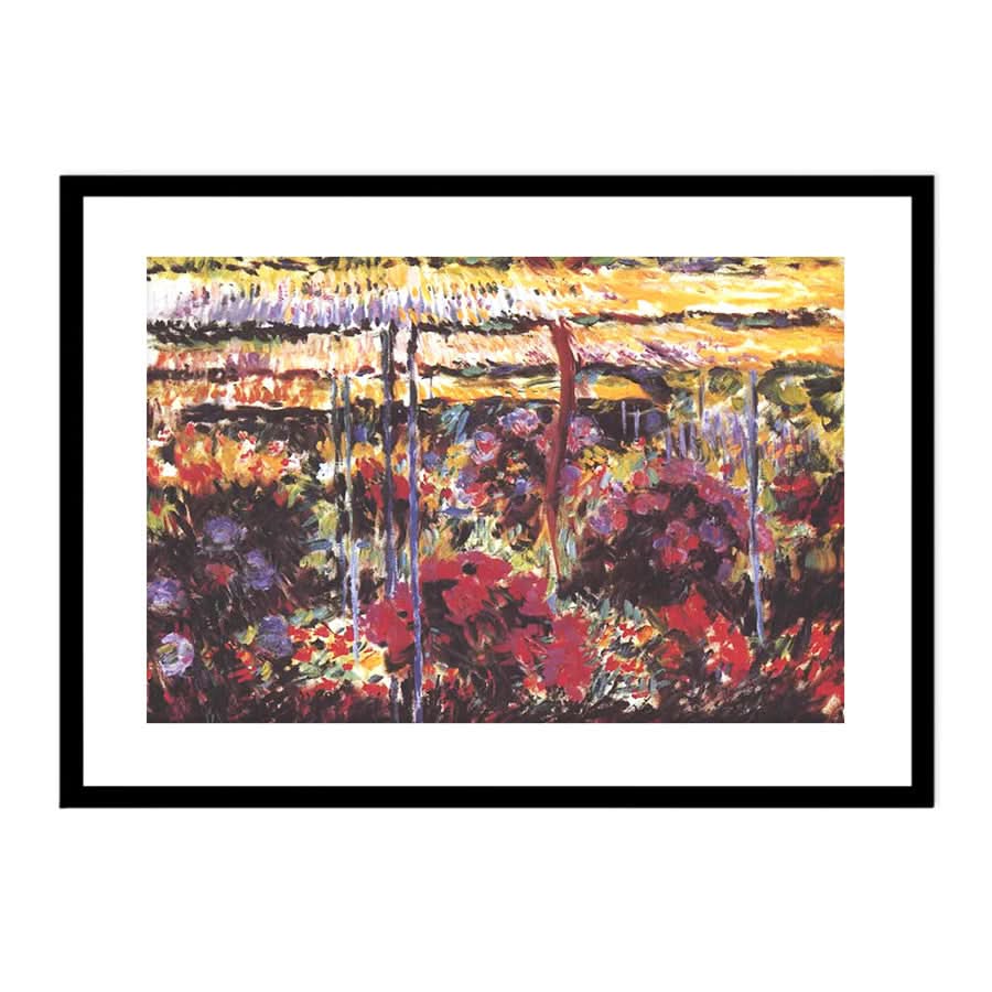 Garden in Giverny by Claude Monet
