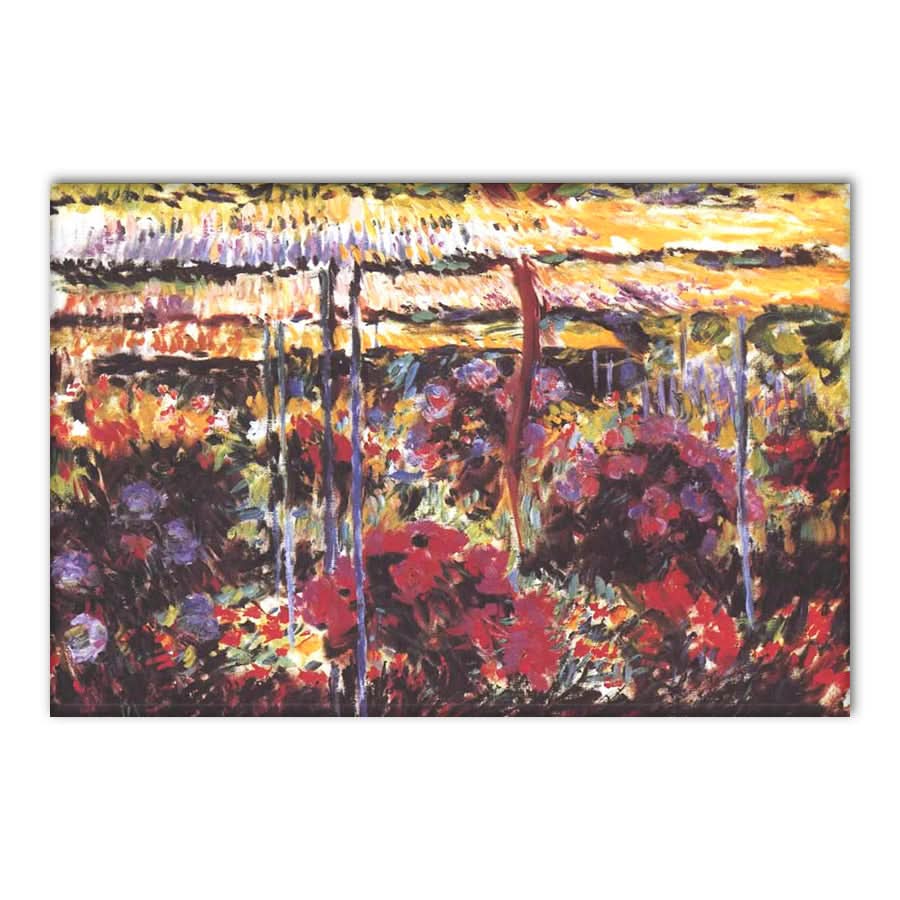 Garden in Giverny by Claude Monet
