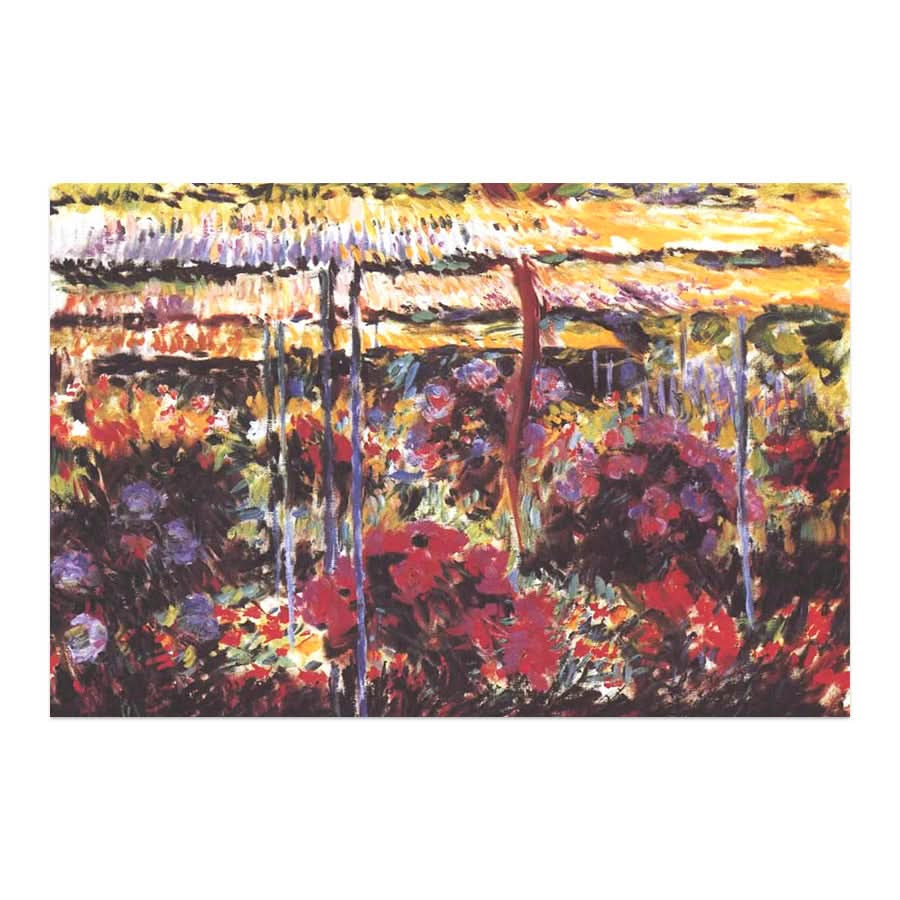 Garden in Giverny by Claude Monet