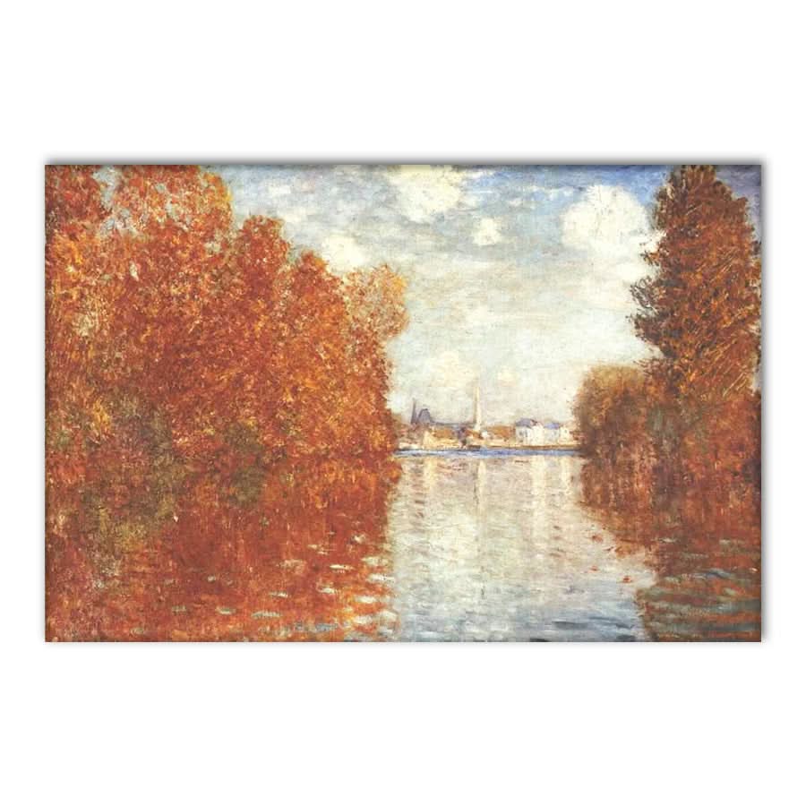 Autumn Effect at Argenteuil by Claude Monet