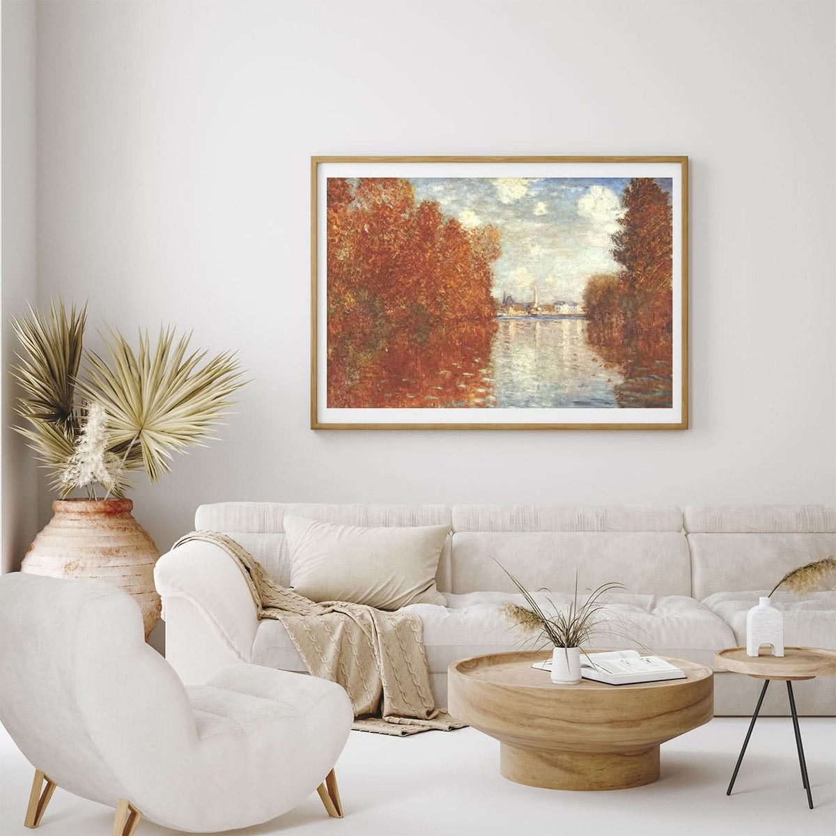 Autumn Effect at Argenteuil by Claude Monet