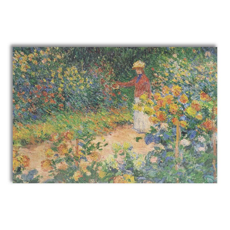 In the Garden by Claude Monet