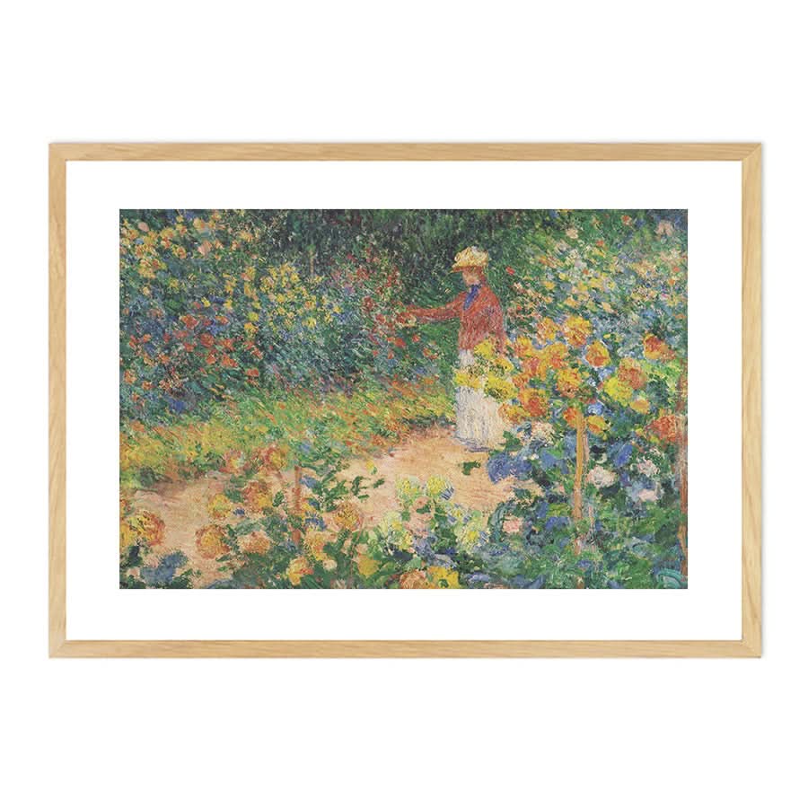 In the Garden by Claude Monet