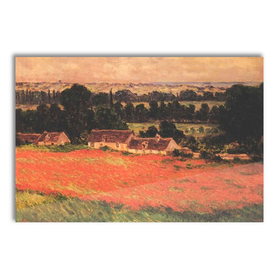 Poppies at Giverny by Claude Monet