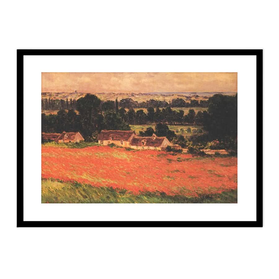 Poppies at Giverny by Claude Monet