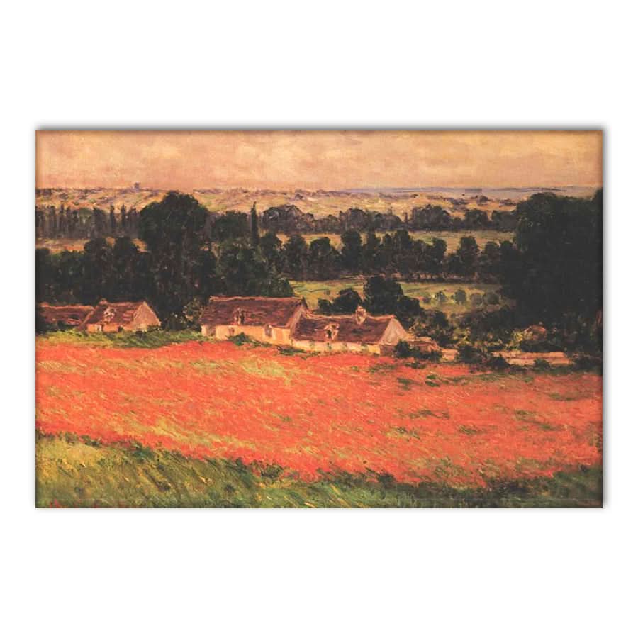 Poppies at Giverny by Claude Monet