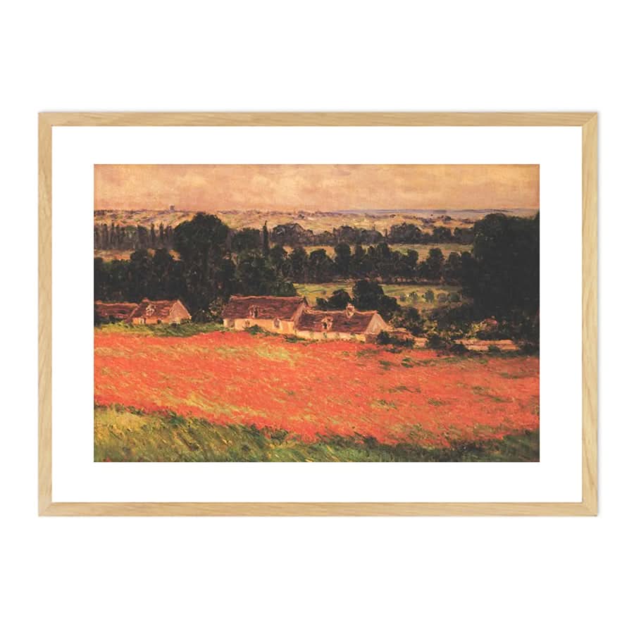 Poppies at Giverny by Claude Monet