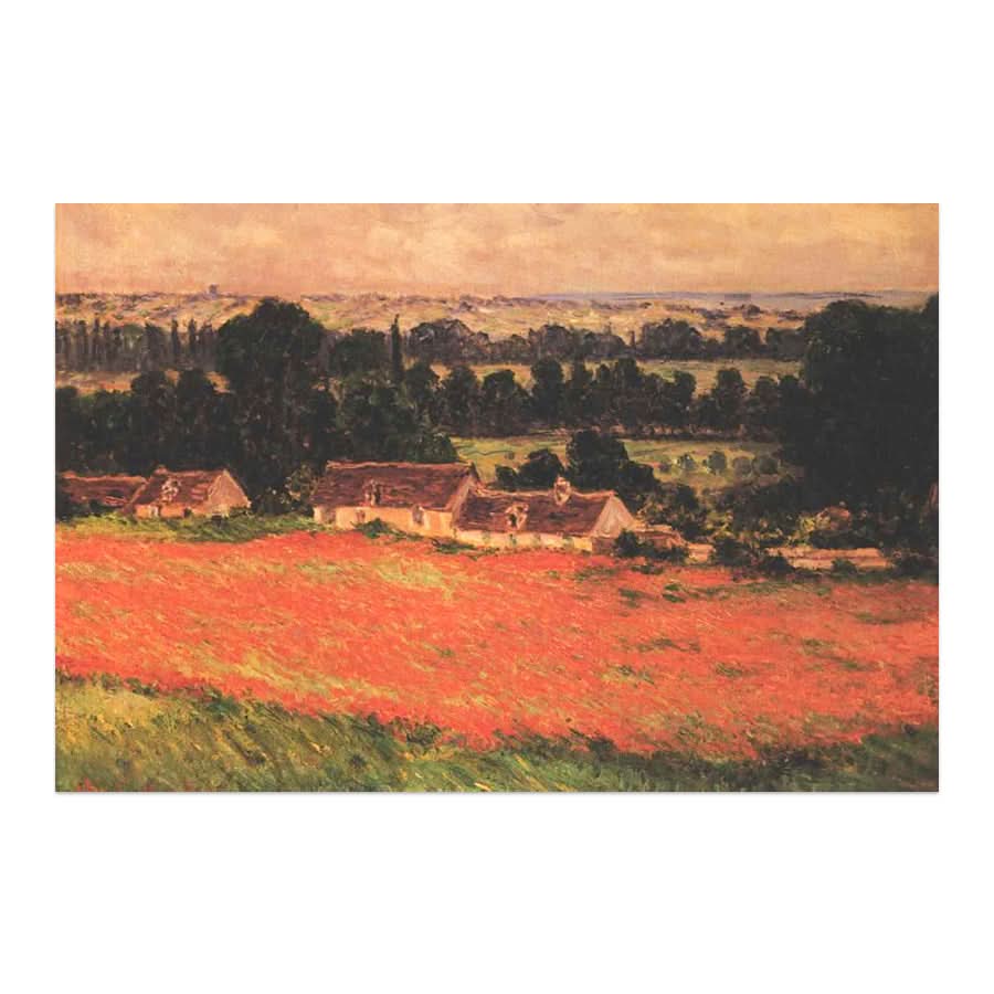 Poppies at Giverny by Claude Monet
