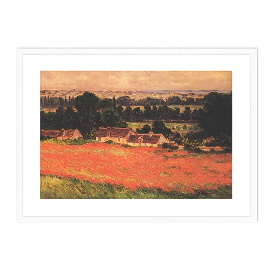 Poppies at Giverny by Claude Monet