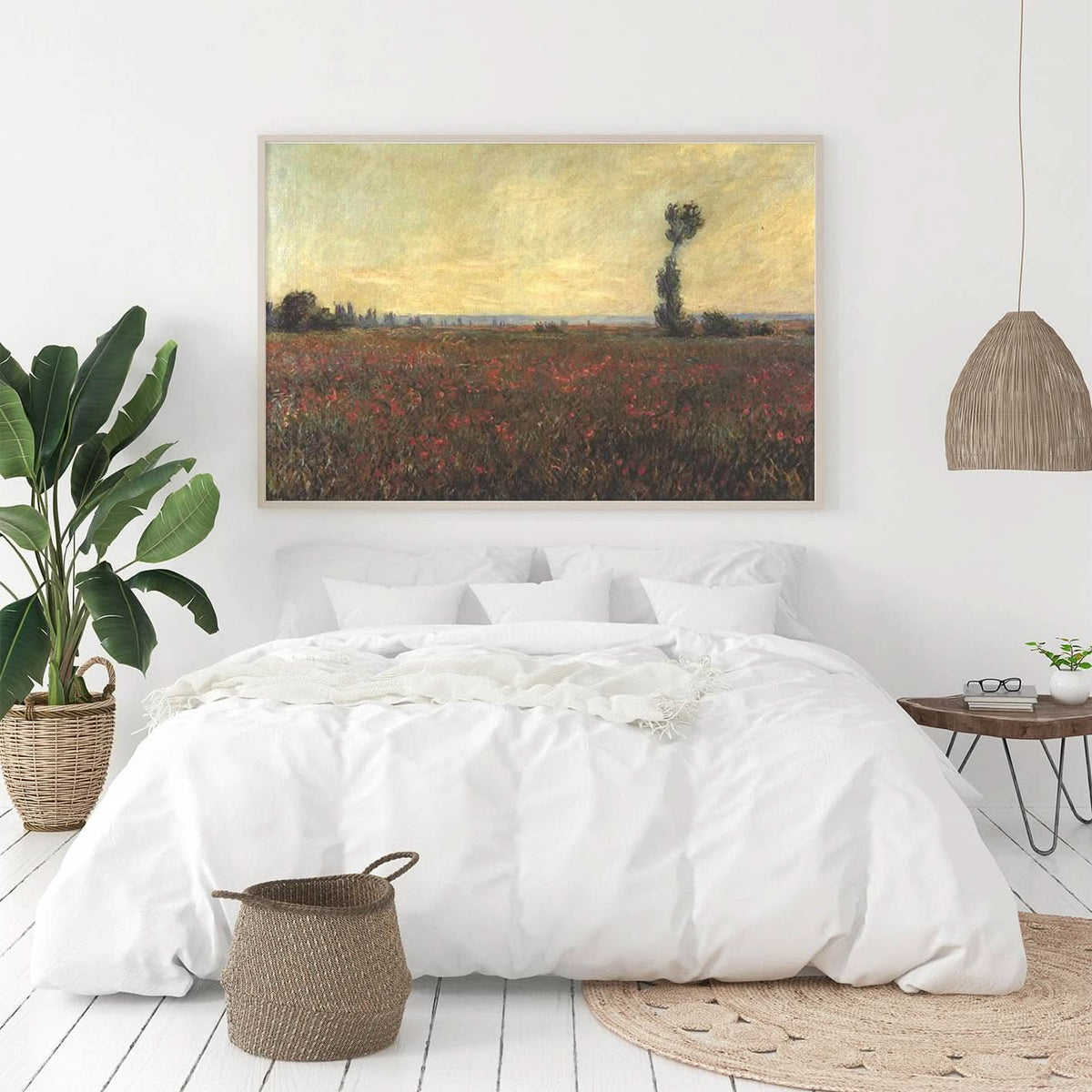 Poppy Field by Claude Monet