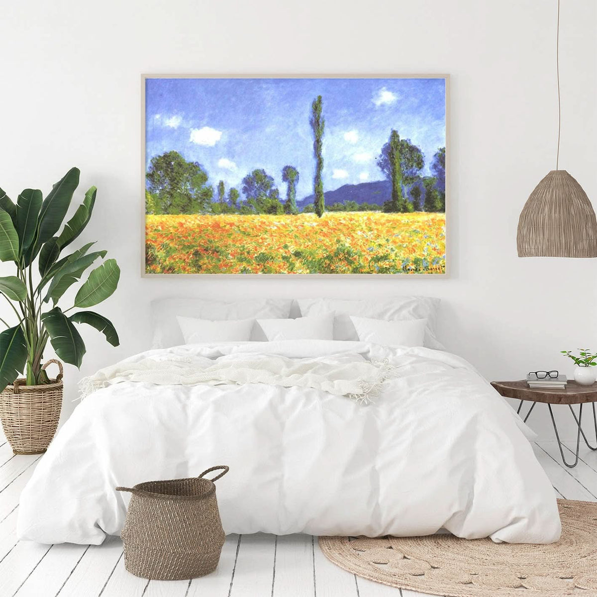 Poppy Field by Claude Monet