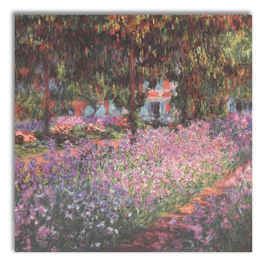 Garden in Giverny by Claude Monet