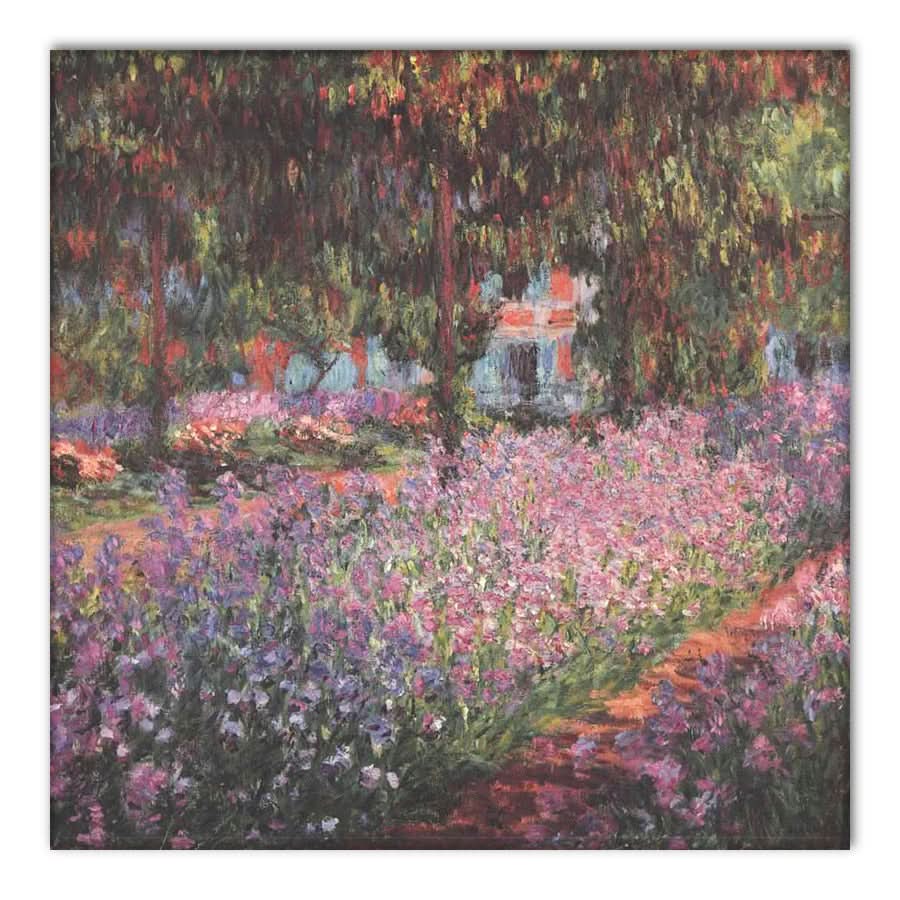 Garden in Giverny by Claude Monet