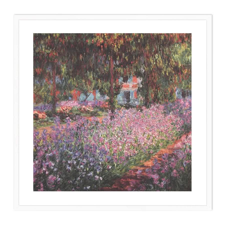 Garden in Giverny by Claude Monet