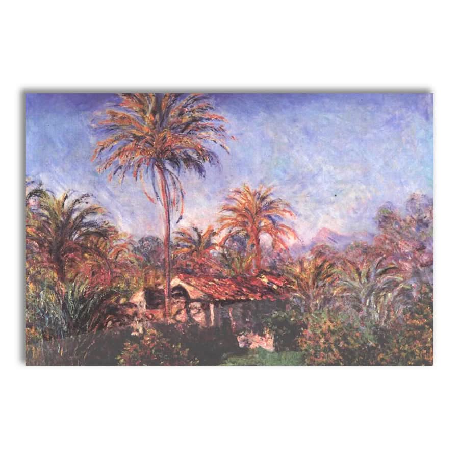 Palm Trees at Bordighera by Claude Monet